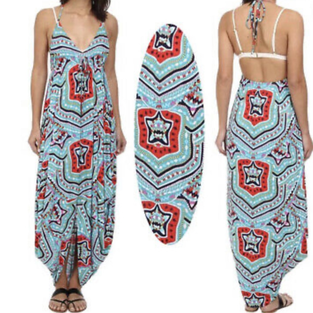 Mara Hoffman halter tie dress Sz Small